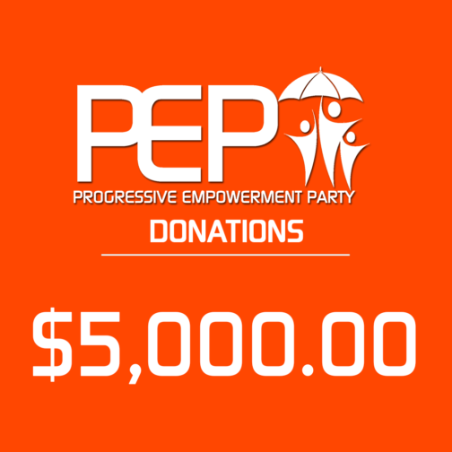 TT$5,000.00 Donation